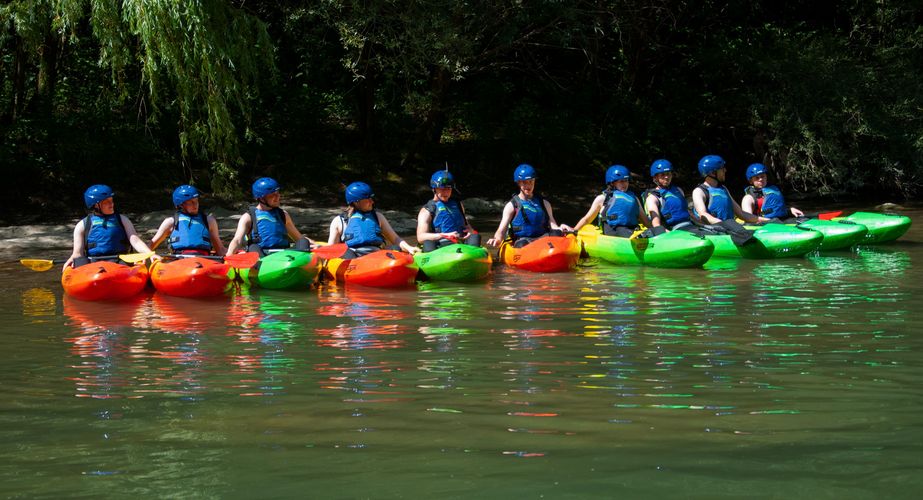 Kajakken in prachtig Slovenie Kajakken in prachtig Slovenie
